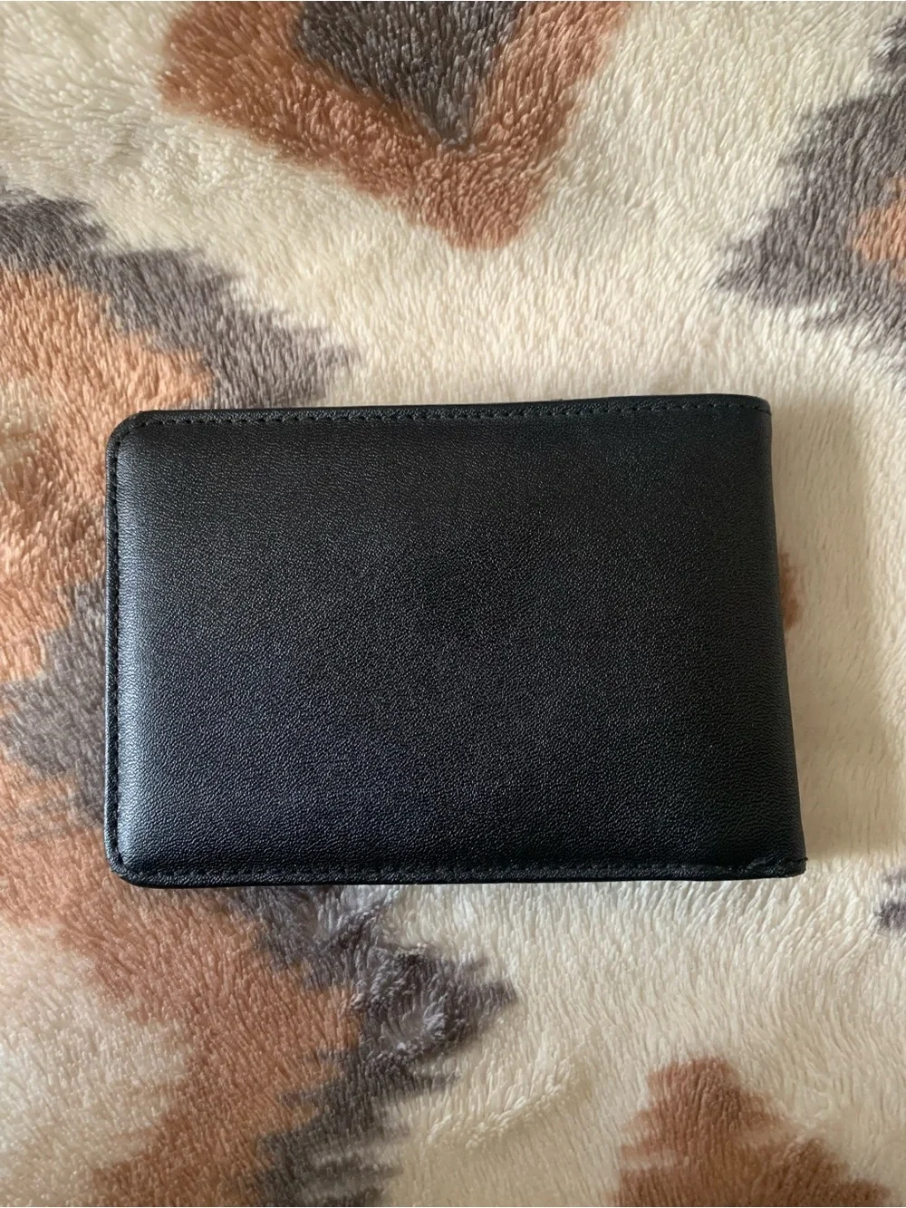 MEN'S BLACK CHAMPION LIFE DIPLOMAT BIFOLD WALLET